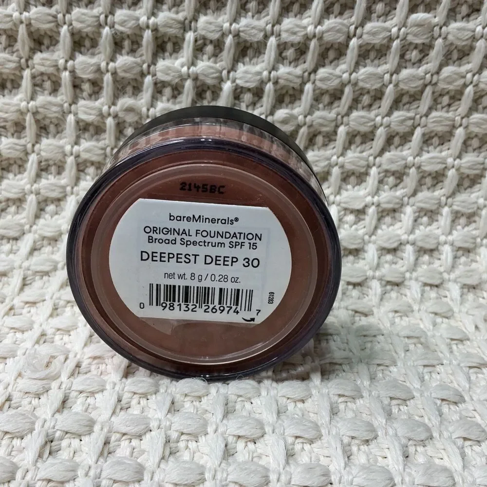 BareMinerals Original Foundation Deepest Deep 30 SPF 15 Loose Powder 8g
